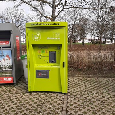 Bild vergrößern: Sammelautomat für Altfett