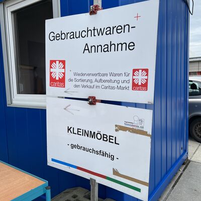 Bild vergrößern: Wertstoffhof Süd, Gebrauchtwarenannahme