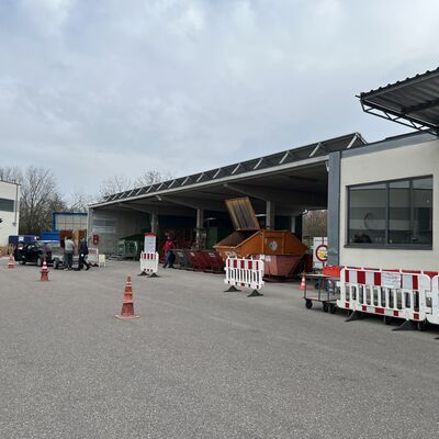 Bild vergrößern: Wertstoffhof beim Caritas-Markt